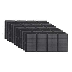 Pack 10 Unidades Paneles Solares Portátiles 110W 12V Ecoflow